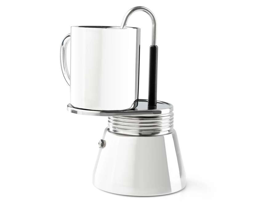  - GSI 4 Cup Stainless Mini Expresso