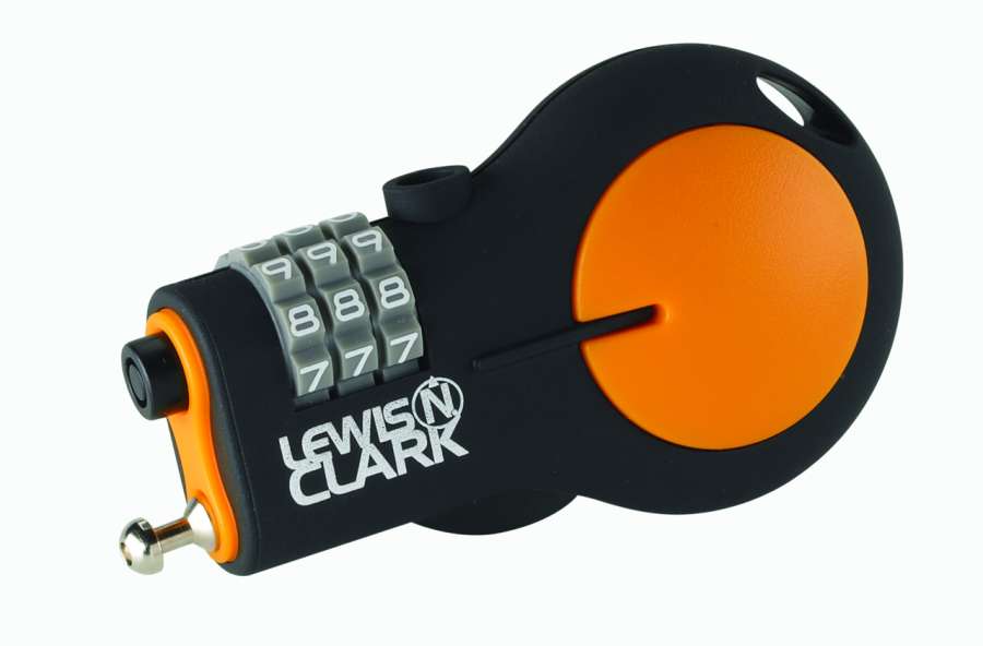 Black - Lewis'n Clark Retractable Cable Lock