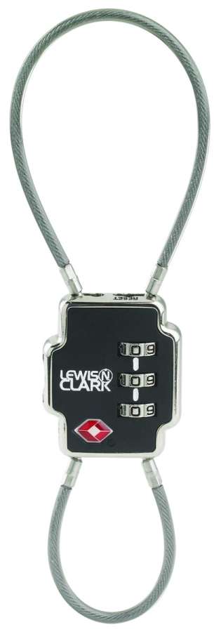 Black - Lewis'n Clark TS- 3 Dial Combo Lock