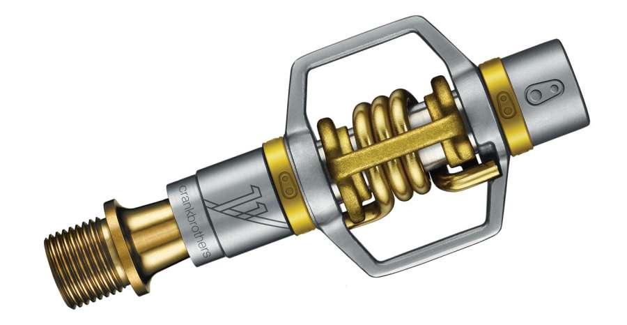 Gold - Crankbrothers Eggbeater 11 Pedal Pair