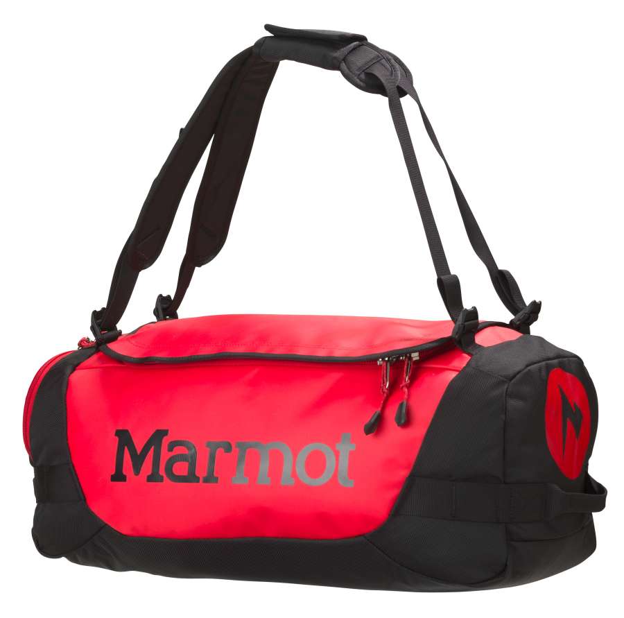TEAM RED/BLACK - Marmot Long Hauler Duffle Bag Small