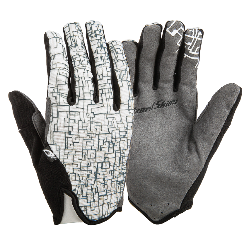 WHITE - Lizard Skins Monitor 3.0 Gloves