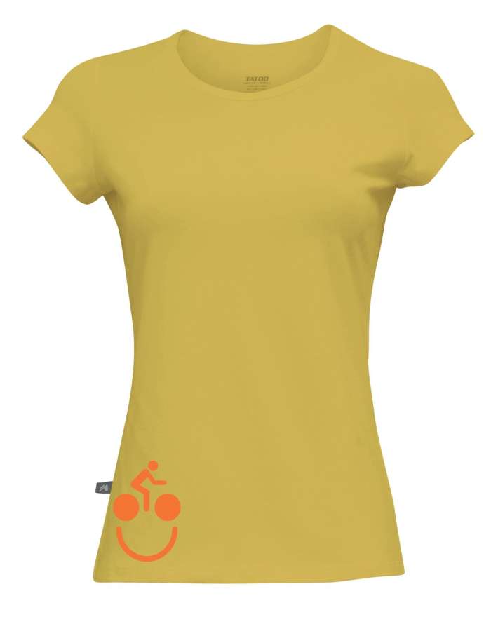 Amarillo Oro - Tatoo Camiseta Mujer Sonrisa