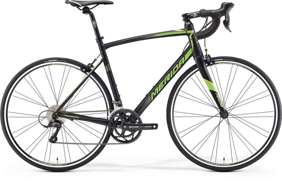 Silk Black(Dark Grey/Green) - Merida Bikes Ride 100 - 2015