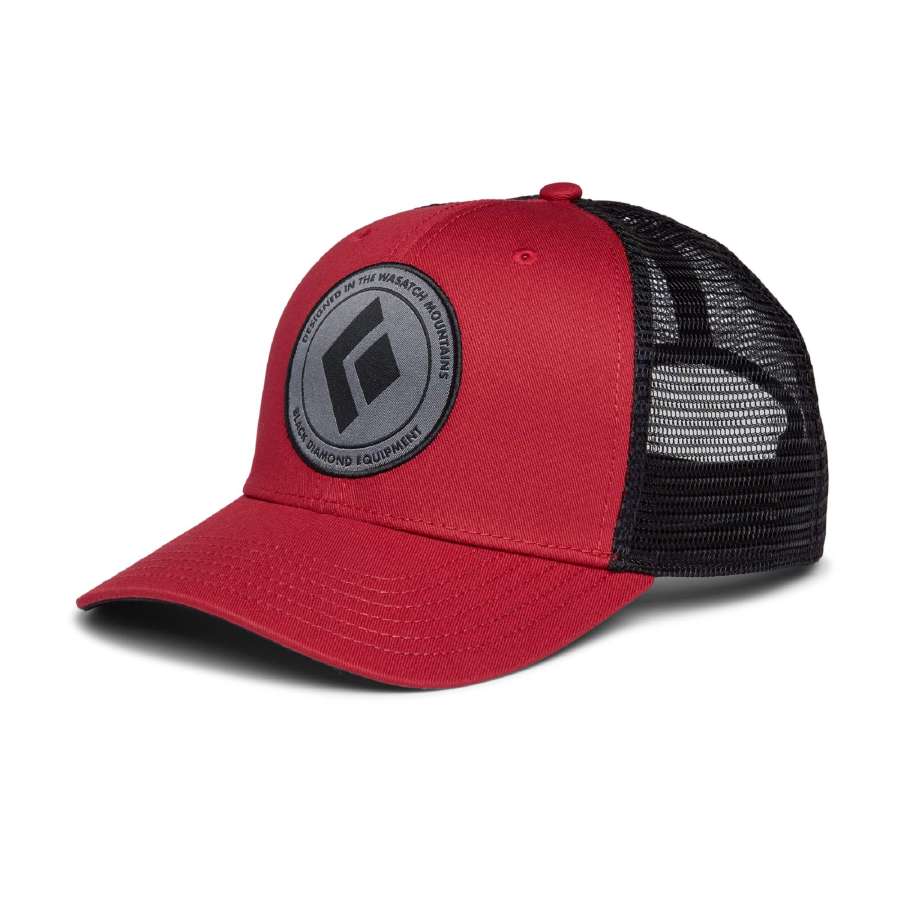 Red Rock-Black - Black Diamond BD Trucker Hat