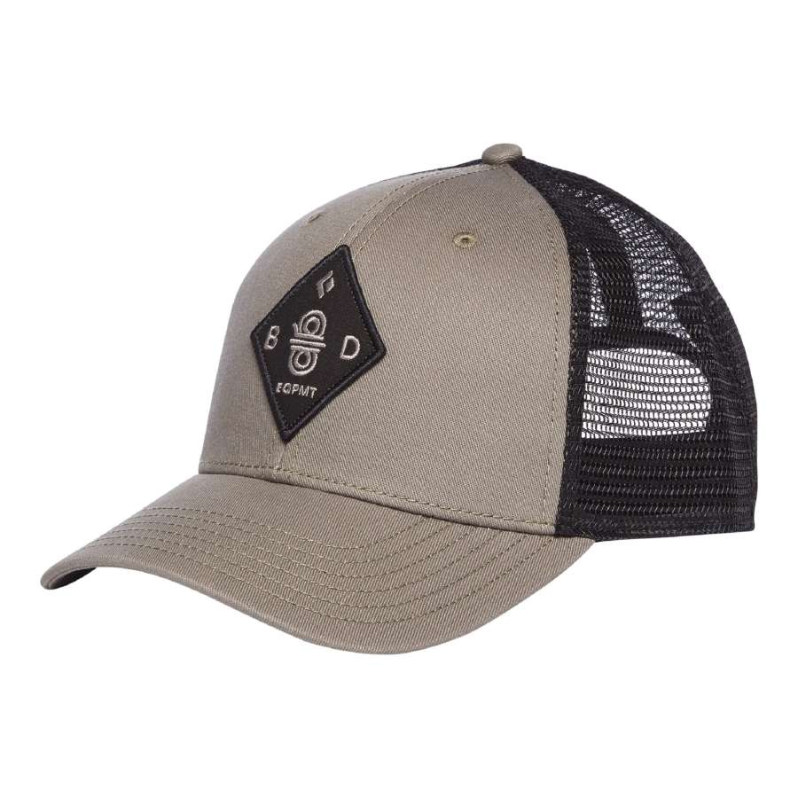 Dark Flatiron-Black - Black Diamond BD Trucker Hat