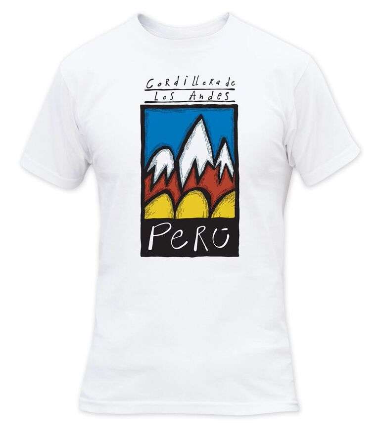BLANCO - Tatoo Camiseta CR Hombre Andes Perú
