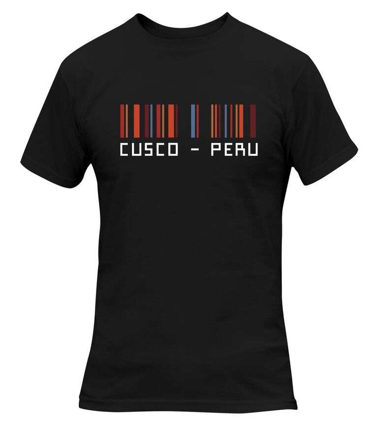 Negro - Tatoo Camiseta CR Hombre Cusco Código