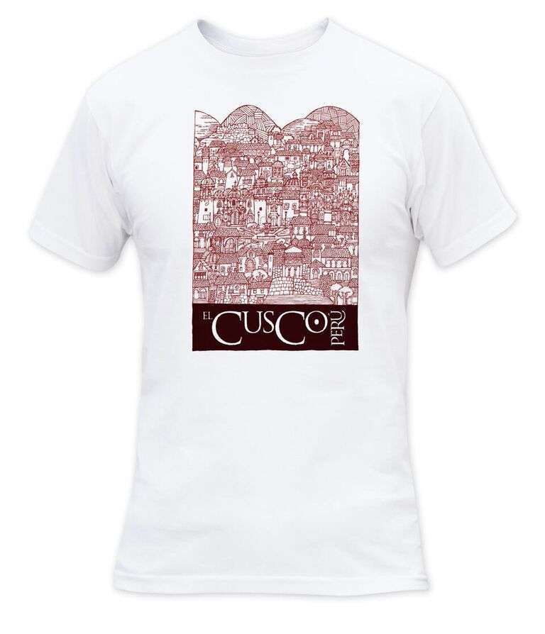 BLANCO - Tatoo Camiseta CR Hombre Cusco Perú