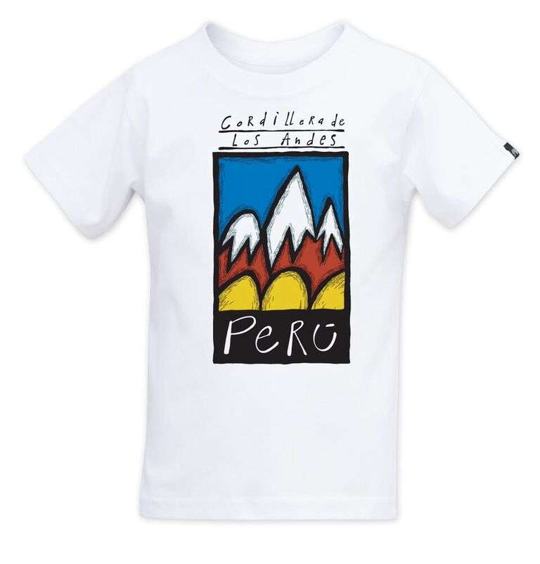 BLANCO - Tatoo Camiseta CR Niño Andes Perú