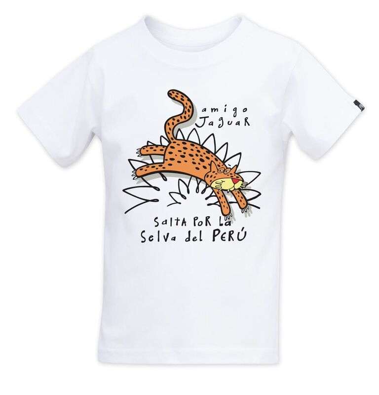 BLANCO - Tatoo Camiseta CR Niño Jaguar