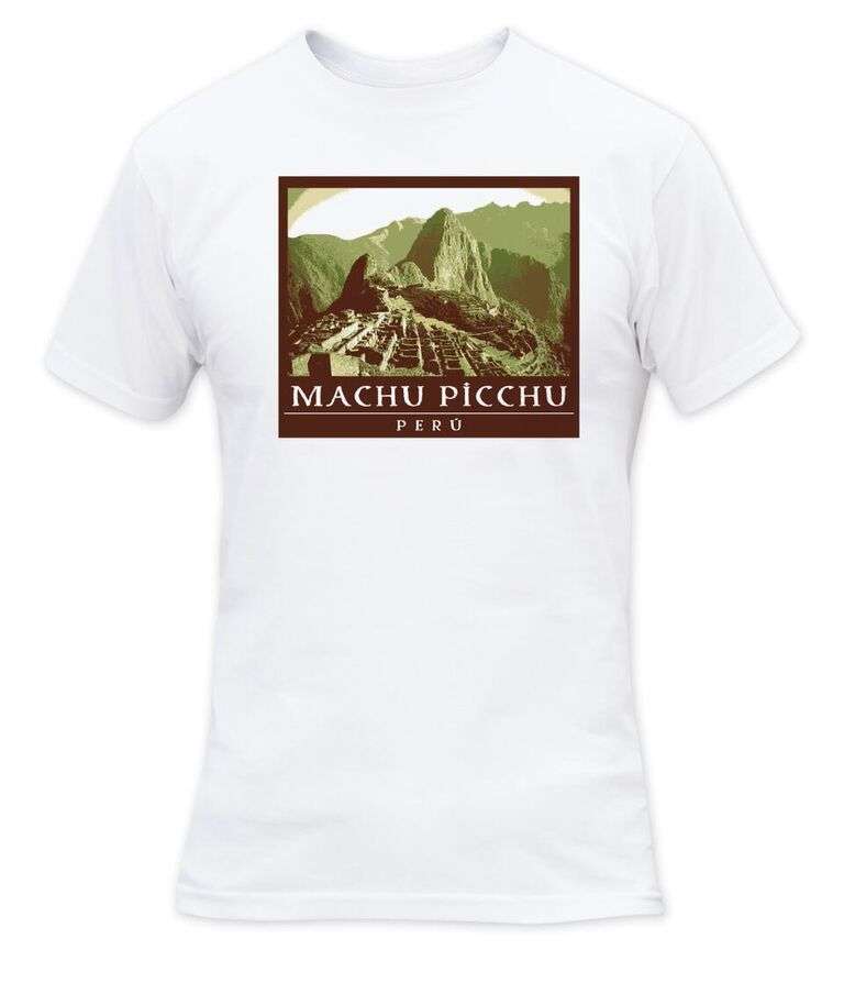 BLANCO - Tatoo Camiseta CR Hombre Machu Picchu Indexado