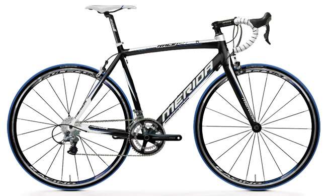 White/Black (Blue) - Merida Bikes Race Lite 905-Com 700C