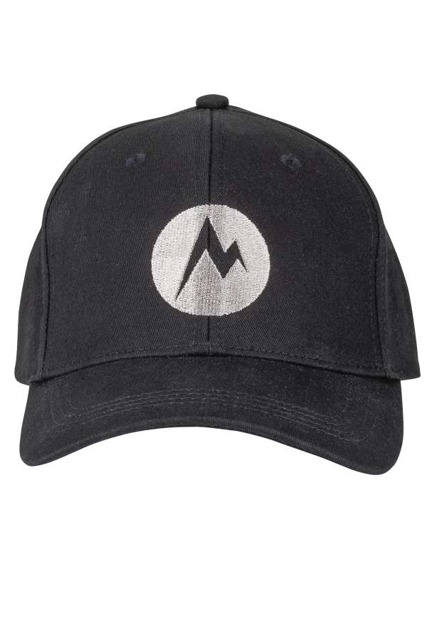 Black/Steel - Marmot Mdot Twill Cap