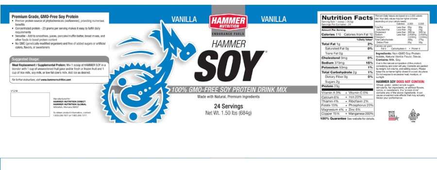  - Hammer Nutrition Hammer Soy Protein