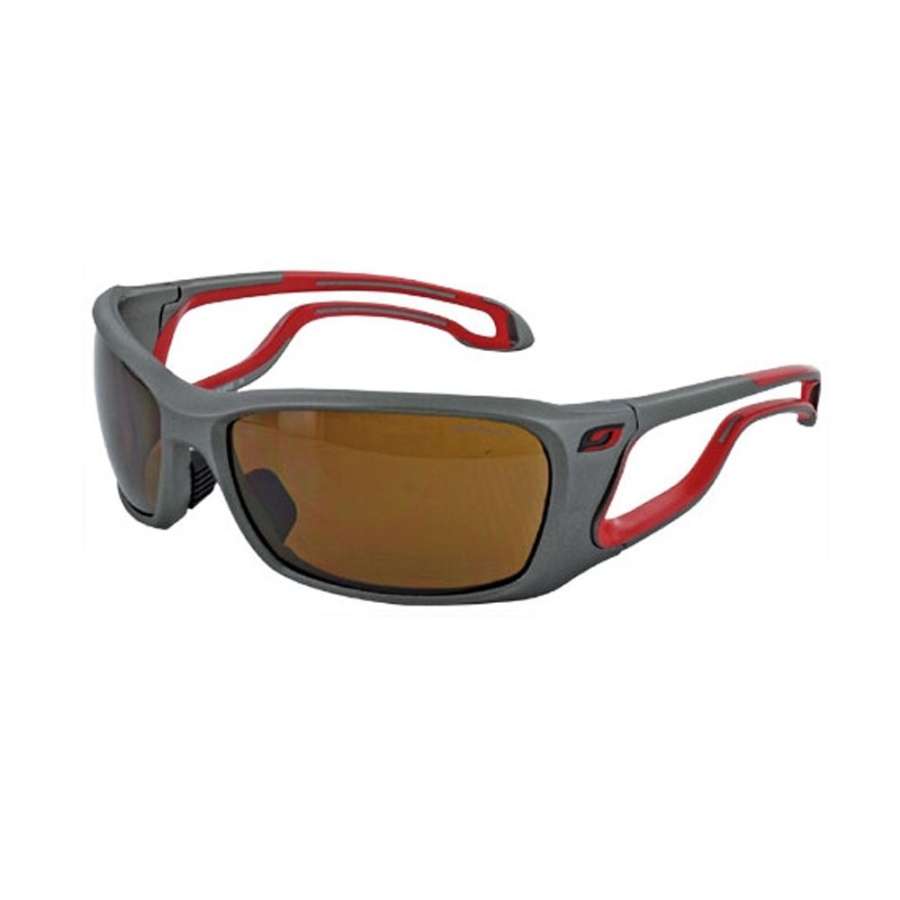 TITANE/ ROUGE - Julbo Pipeline Polarized 3