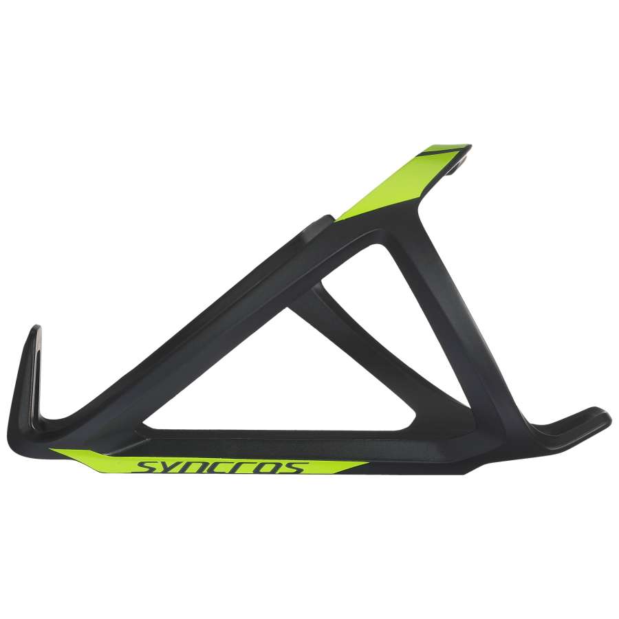 Blk/Neon Yel - Vista Lateral - Syncros Bottle cage Syncros Tailor Cage 1.5 left