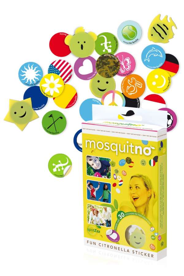  - Mosquitno Fun Citronella Sticker Box