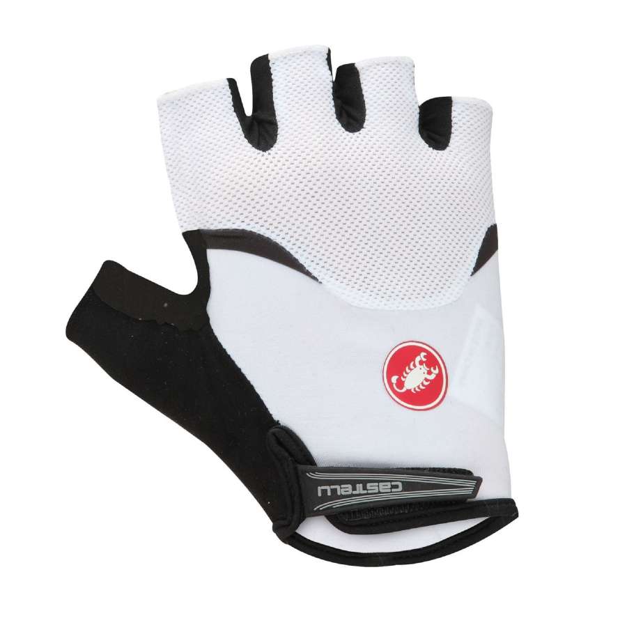 White/Red/Black - Castelli Arenberg W Gel Glove