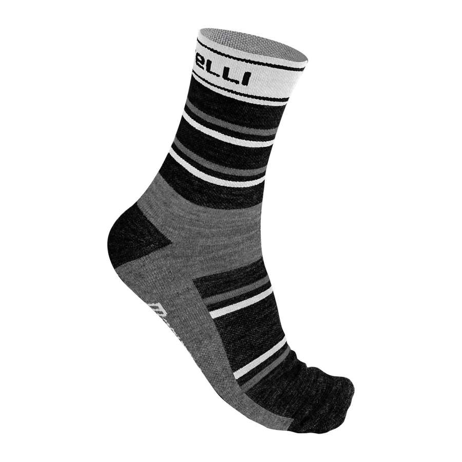 white/black - Castelli Gregge 12 Sock