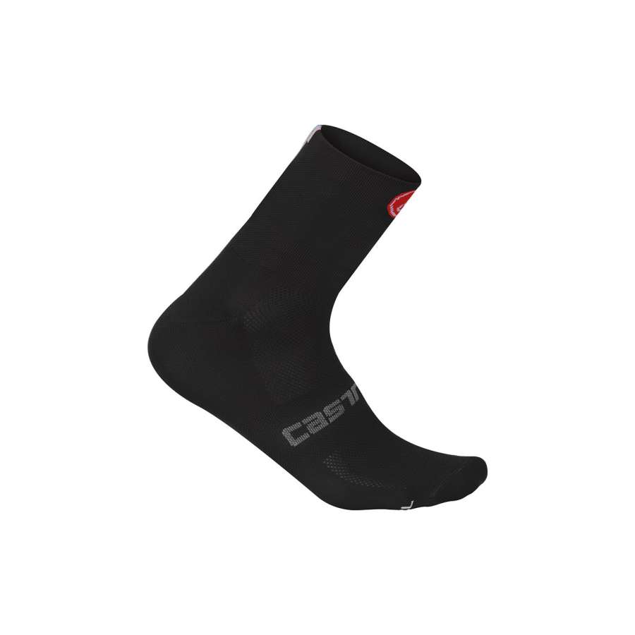 Black/White - Castelli Quattro 9 Socks
