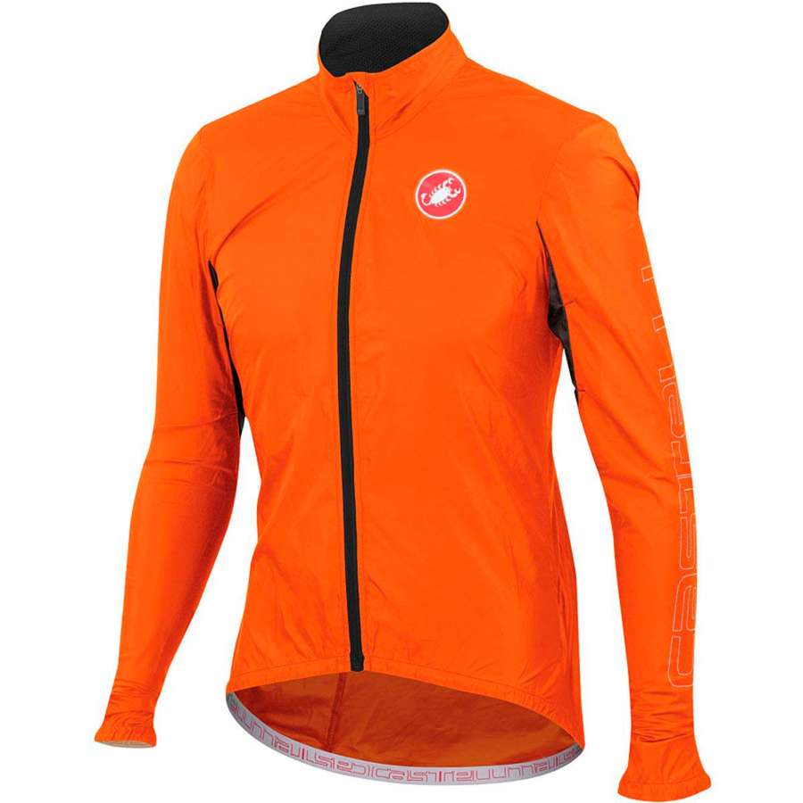 Orange Fluor - Castelli Velo Jacket