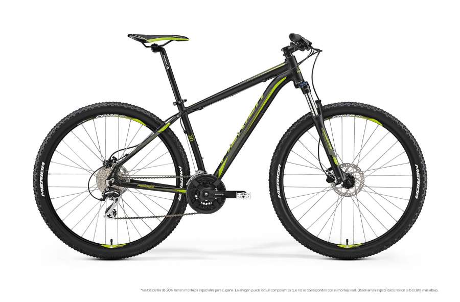 Matt Black(Green) - Merida Bikes Big.Nine 20-D - 2017