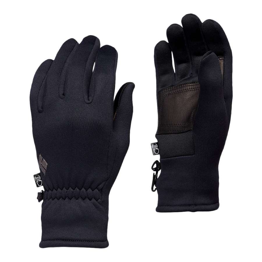 Black - Black Diamond Heavyweight Screentap Gloves