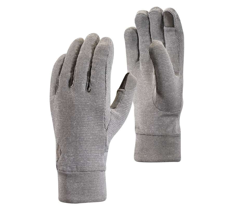 SLATE - Black Diamond Lightweight Wooltech Gloves