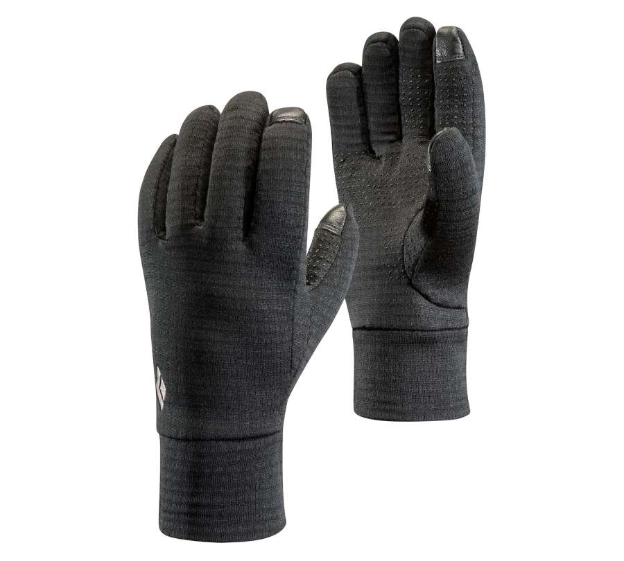 Black - Black Diamond Midweight Gridtech Gloves