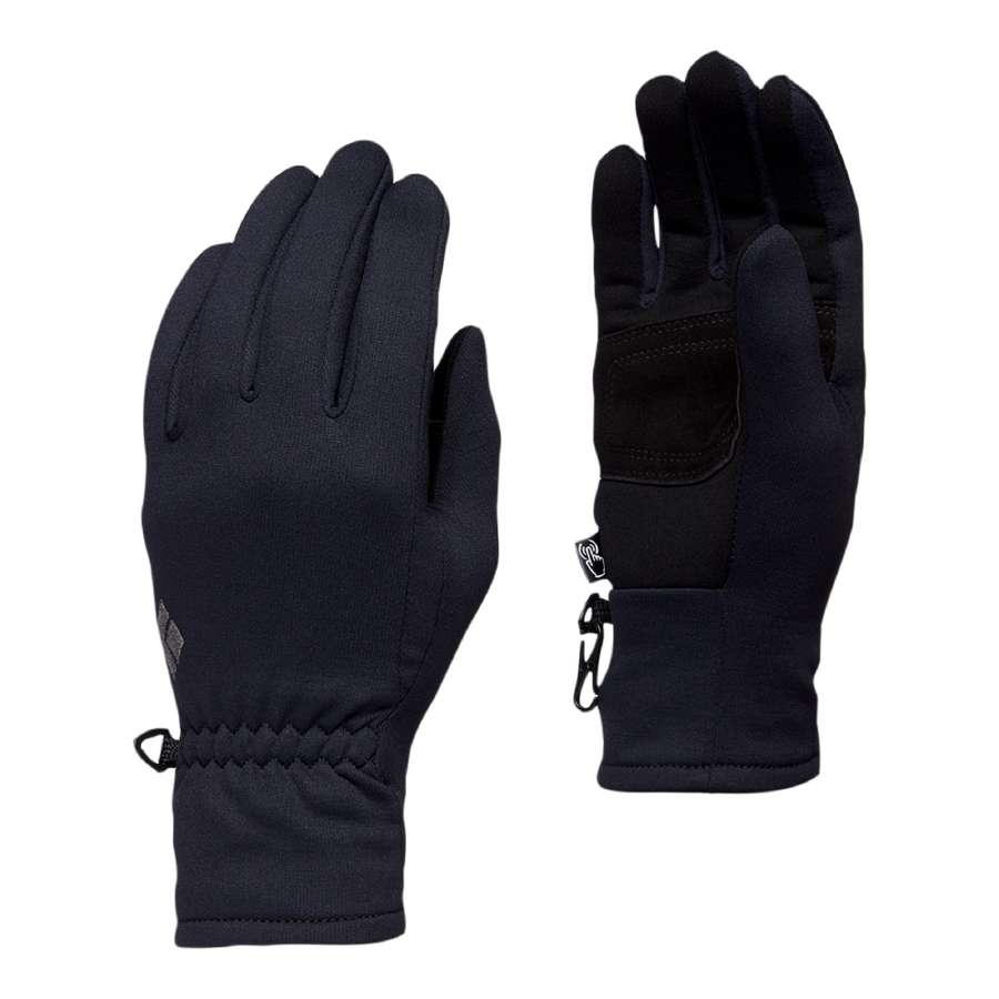 Black - Black Diamond Midweight Screentap Gloves