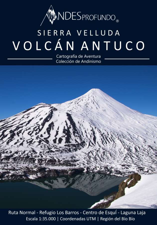 Antuco - Andesprofundo Mapa Volcán Antuco