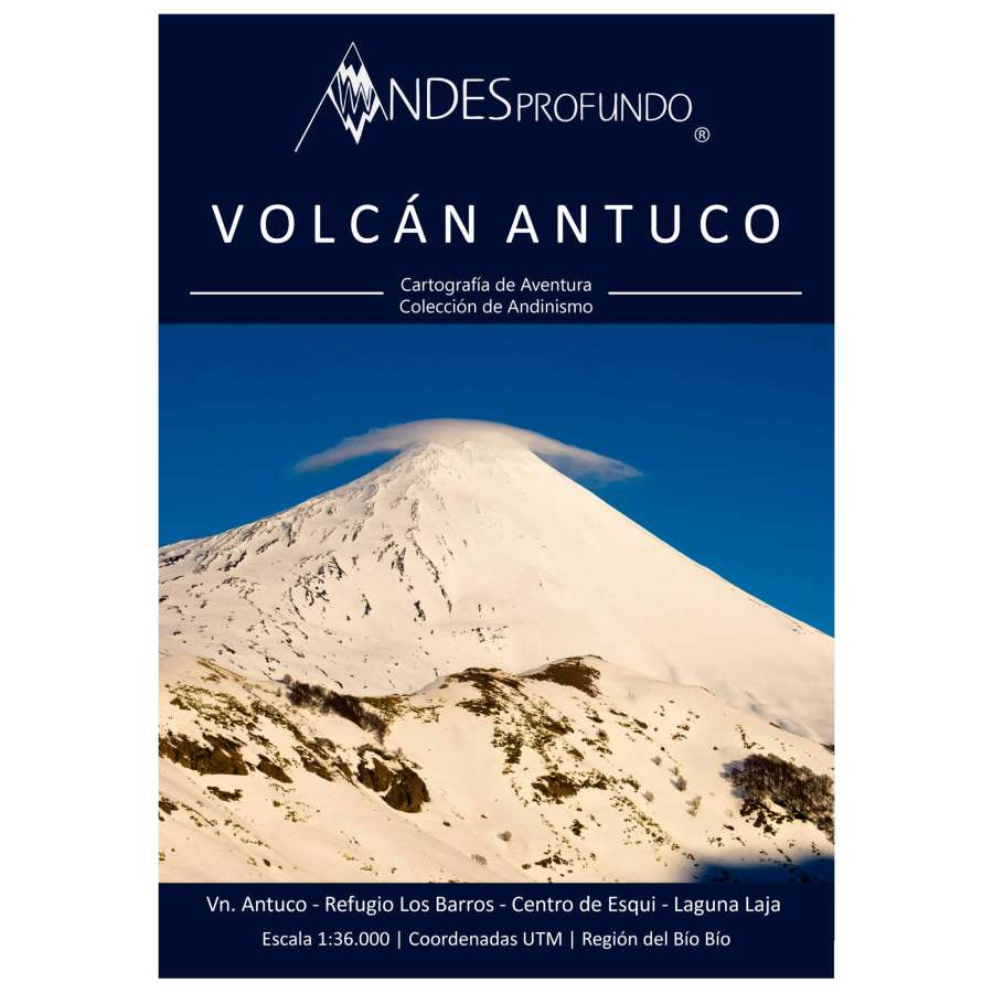 Portada - Andesprofundo Mapa Volcán Antuco