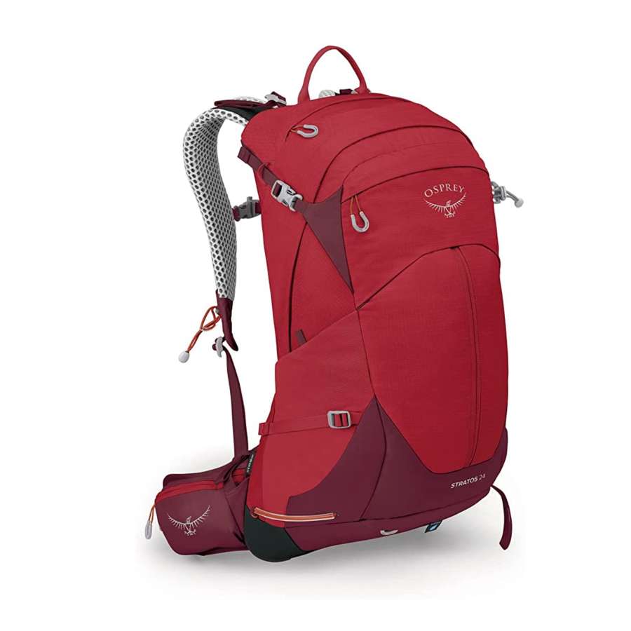 Poinsettia Red - Osprey Stratos 24