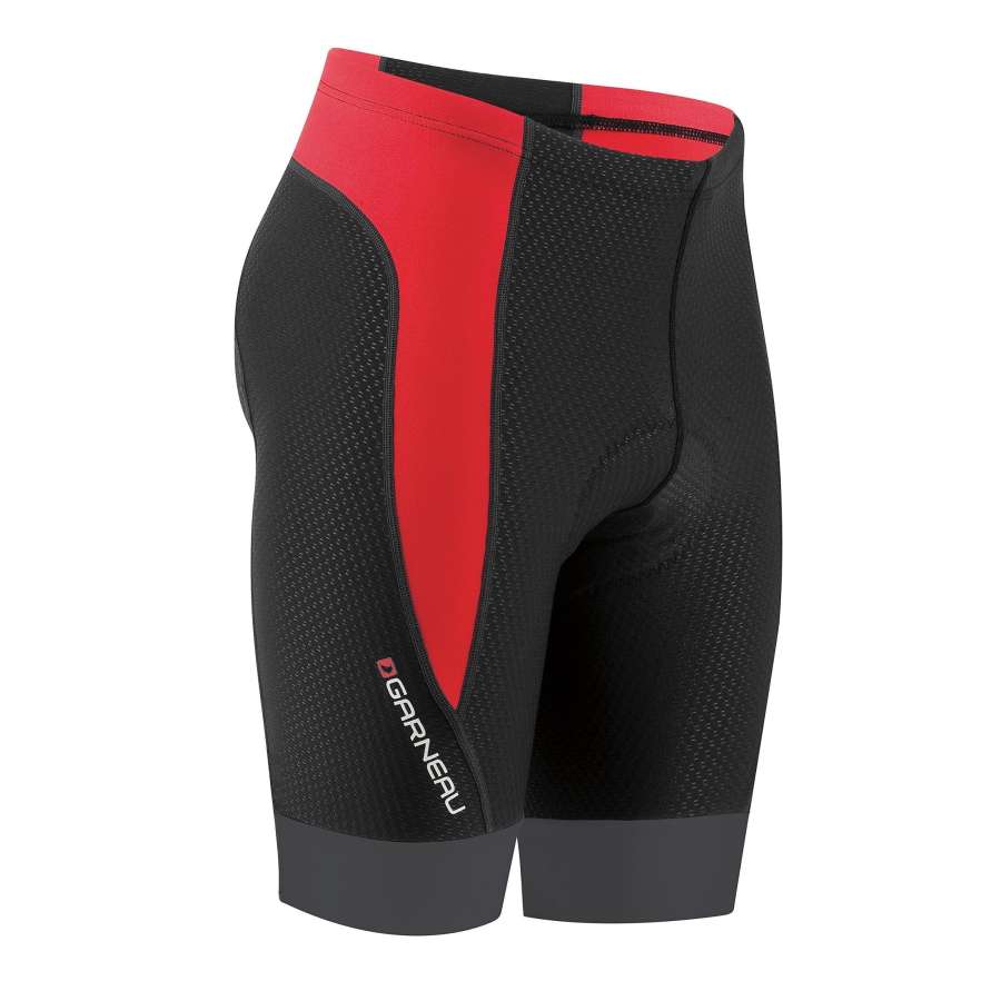Black/Red - Garneau CB Carbon 2 Shorts