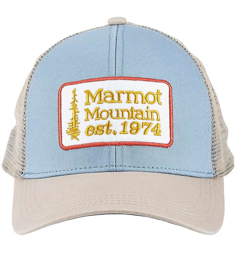 Blue Shale - Vista Frontal - Marmot Retro Trucker Hat