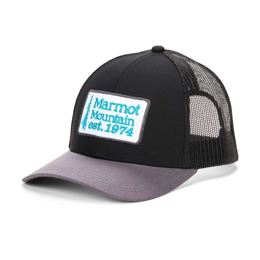 BLack - Marmot Retro Trucker Hat