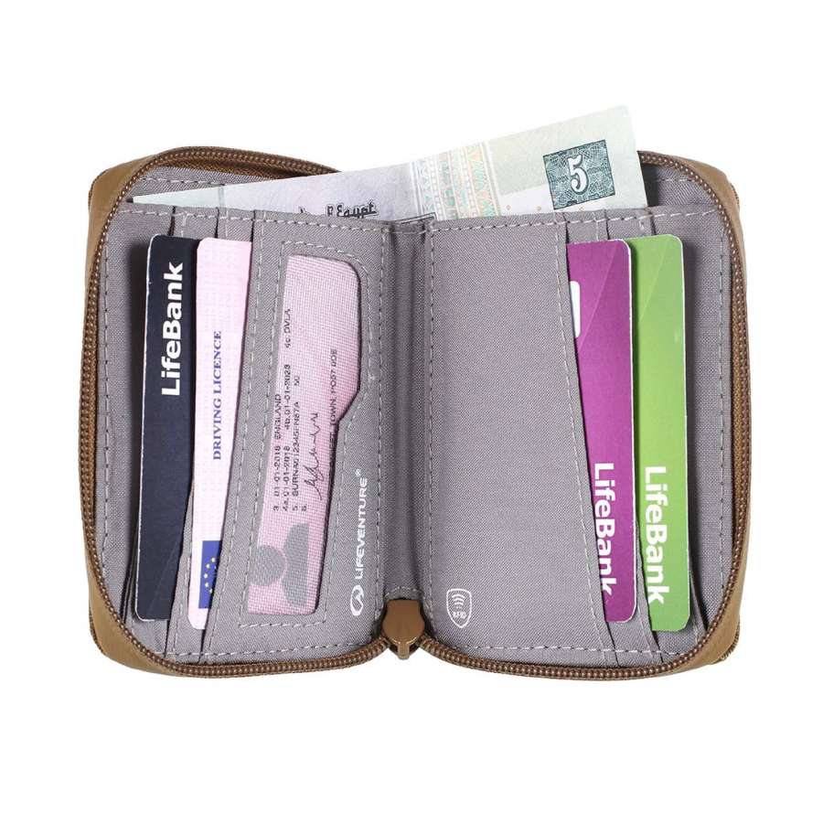  - Lifeventure RFID Protected Bi-Fold Wallet