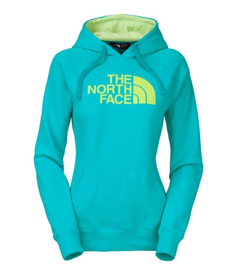 Bluebird/Budding Green - The North Face W Half Dome Hoodie