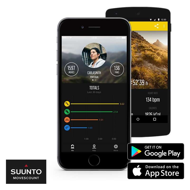 Movescount app - Suunto Spartan Ultra All Black Titanium HR