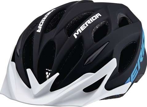 Matt Black/Blue/White - Merida Bikes Matts Helmet