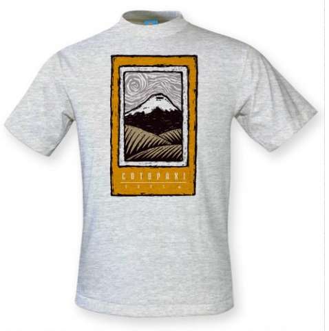  - Tatoo Camiseta Cuello Redondo Hombre Cotopaxi Refugio