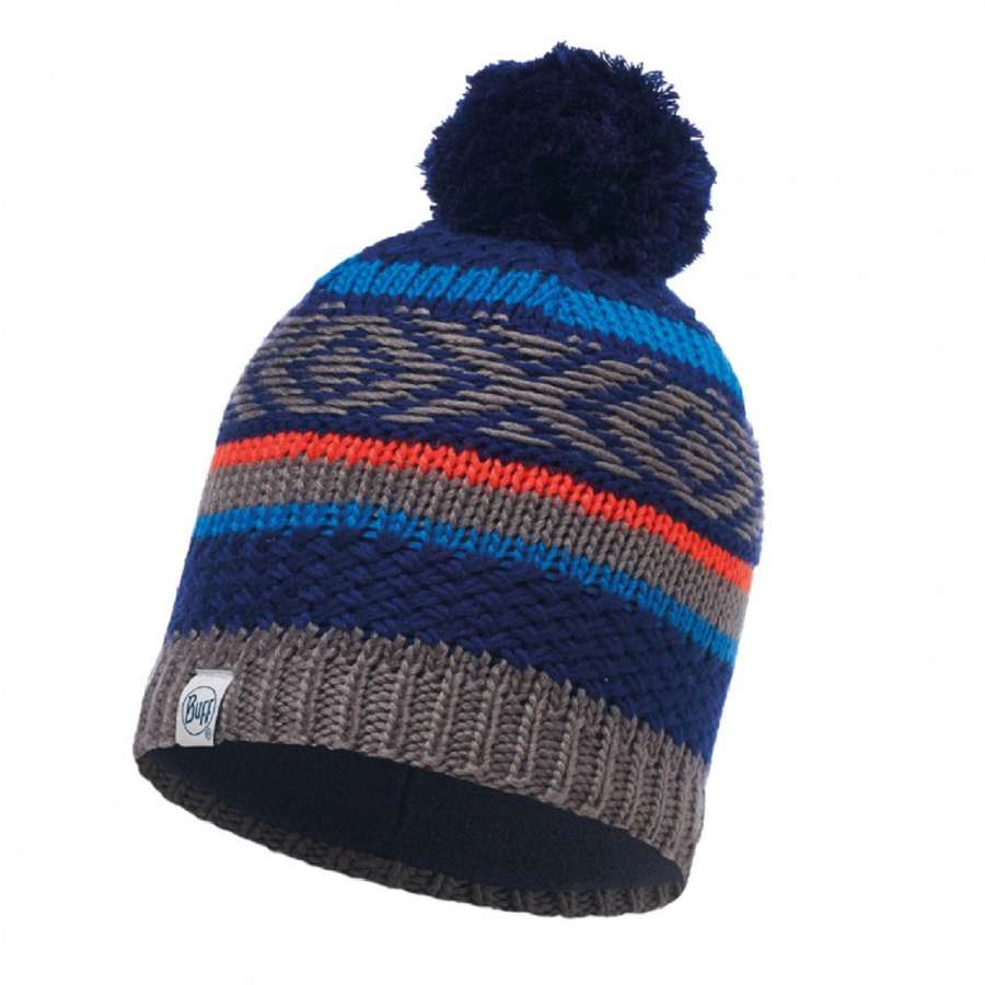 Tipsy Blue Ink/Navy - Buff® Junior Knitted & Polar Hat Buff®