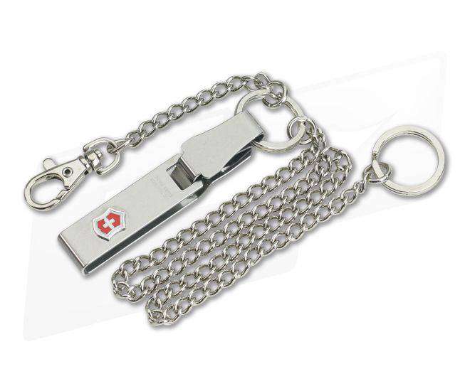 Silver - chain - Victorinox LLavero Multiclip