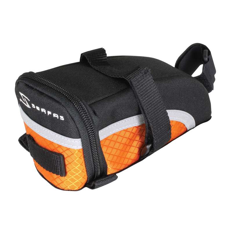 Orange - Serfas Small Speed Bag