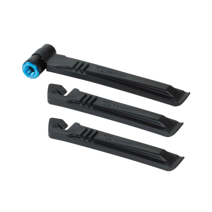  - Serfas Tire Levers 3Pc W / Inflator