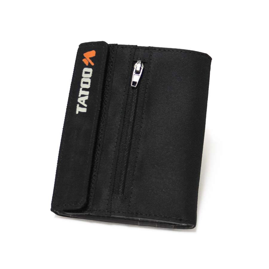 Black - Tatoo Zip Wallet