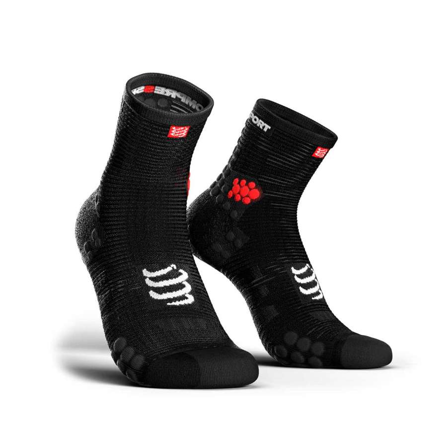 Black - Compressport Pro Racing Socks V3.0 Run