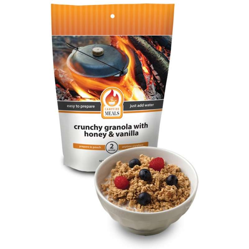 Crunchy Granola W/ Honey & Vanilla - Campfire Meals Crunchy Granola W/ Honey & Vanilla
