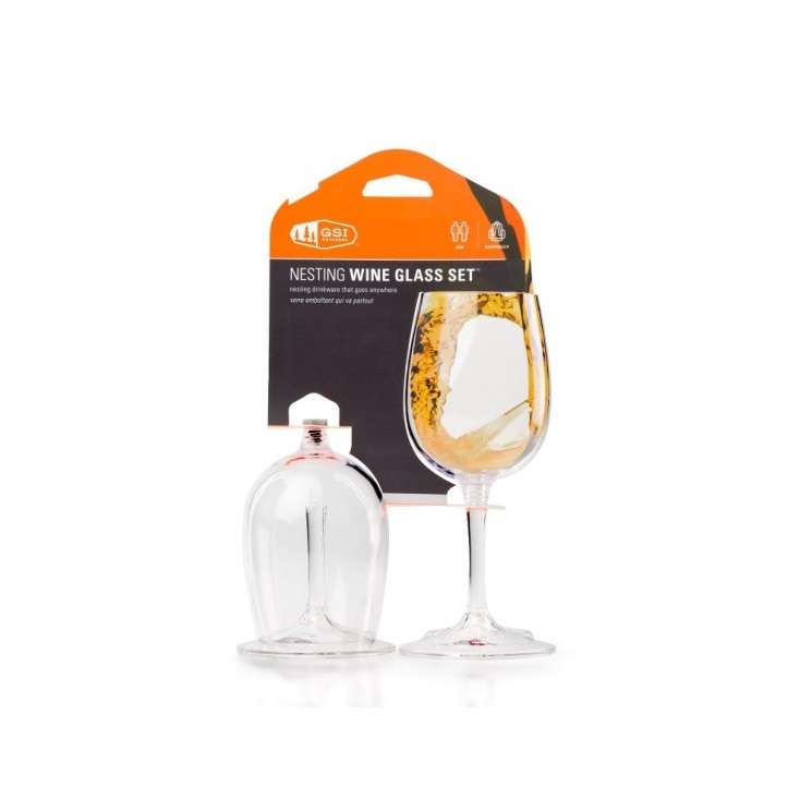  - GSI Nesting Wine Glass Set